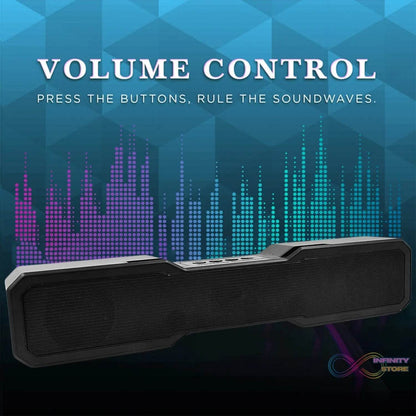 3D Sound Wireless Bluetooth Speaker (1 Pc) - infinityexculsivestore.com