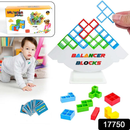 3D Tower Game, Tower Balance Game, Tower Stacking Game Adult Kid Tower Stacking Blocks Balance Game Blocks Building Toys for Kids Age 3+ Years (16 Pcs Set) - infinityexculsivestore.com