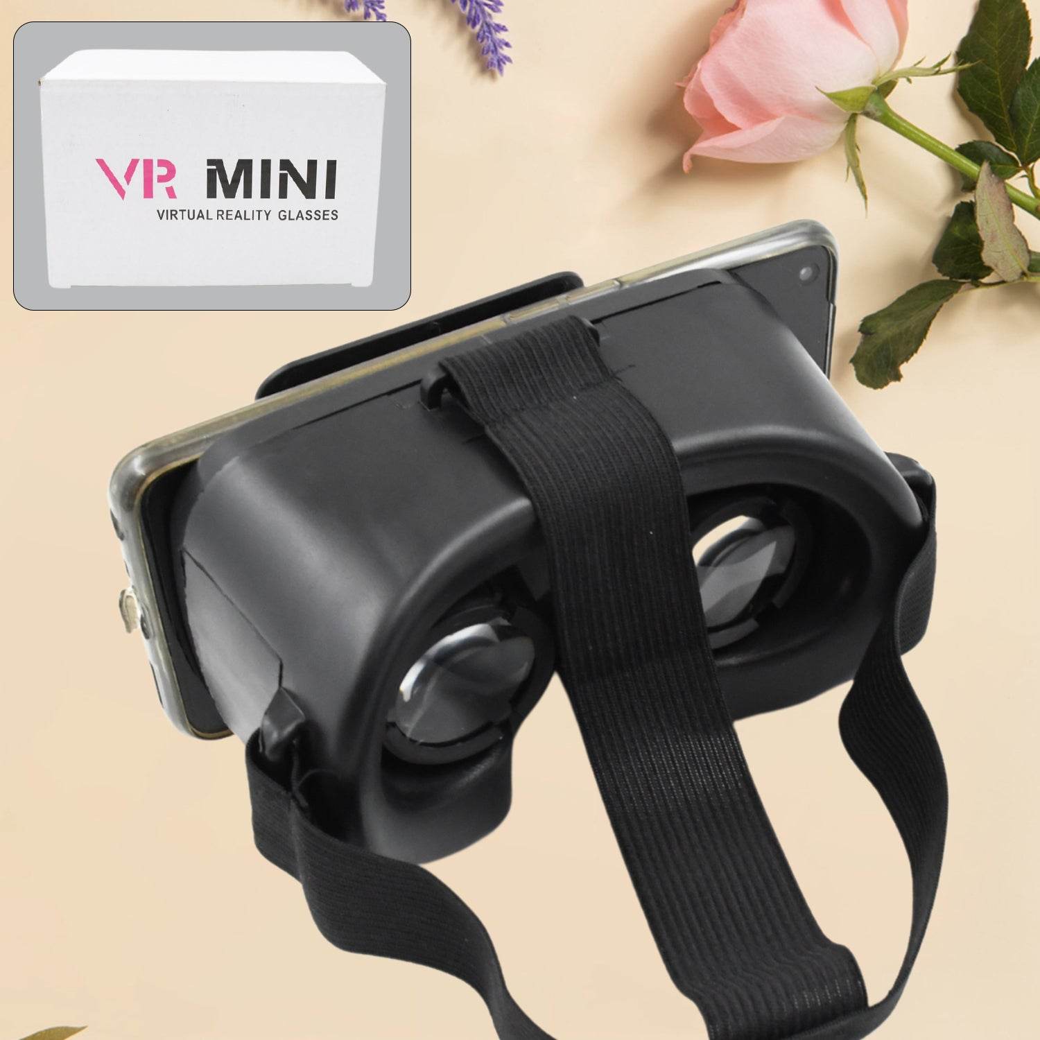 3D VR Glasses Virtual Reality Goggles Headset for All Smartphone VR Goggles-For 3D VR Movies Video Games (1 Pc) - infinityexculsivestore.com