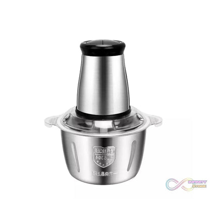 3Ltr Electric Food Processor Stainless Steel Onion Cutter Multi Chopper 2 Speed Levels 5 Blades Universal Chopper for kitchen - infinityexculsivestore.com