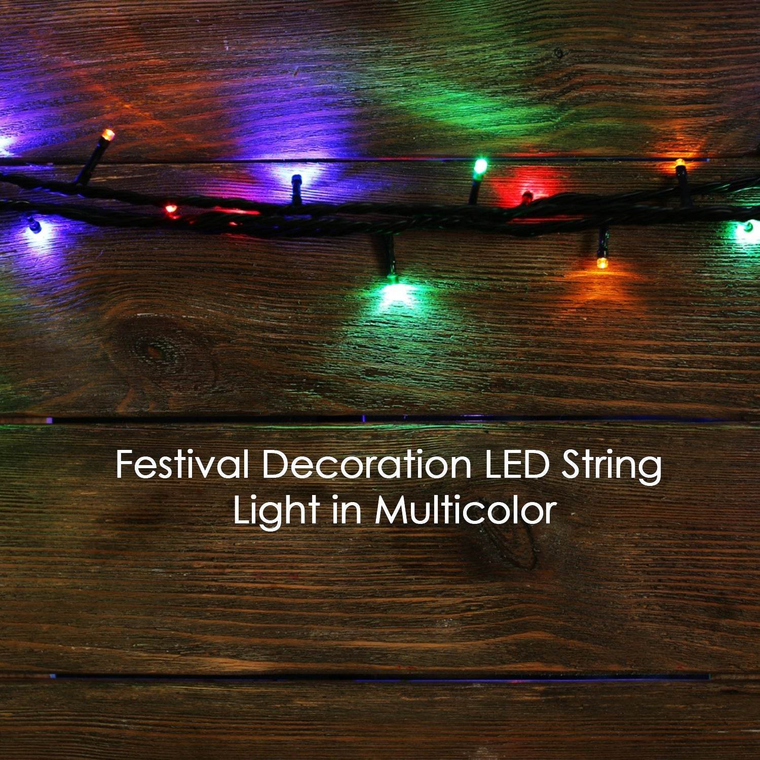 3Mtr Home Decoration Diwali & Wedding LED Christmas String Light Indoor and Outdoor Light ,Festival Decoration Led String Light, Multi-Color Light 1.4MM (15L 3 Mtr) - infinityexculsivestore.com