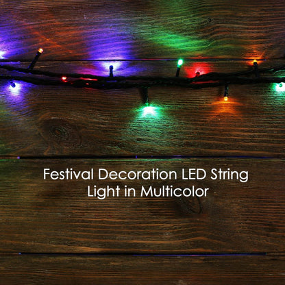 3Mtr Home Decoration Diwali & Wedding LED Christmas String Light Indoor and Outdoor Light ,Festival Decoration Led String Light, Multi-Color Light 1.4MM (15L 3 Mtr) - infinityexculsivestore.com