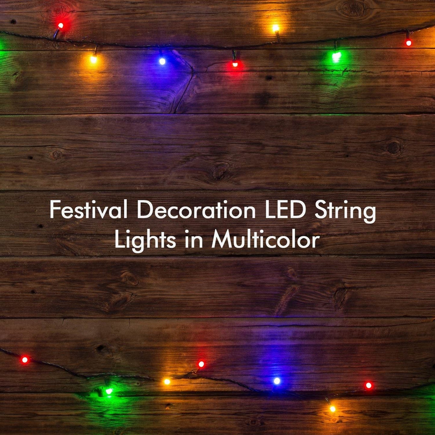 3Mtr Home Decoration Diwali & Wedding LED Christmas String Light Indoor and Outdoor Light ,Festival Decoration Led String Light, Multi-Color Light (15L 3 Mtr) - infinityexculsivestore.com