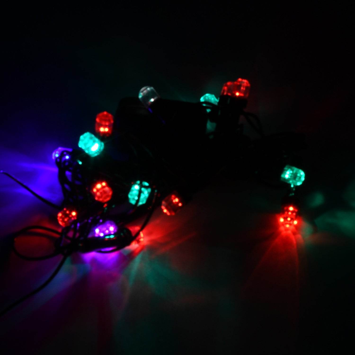 3Mtr Home Decoration Diwali & Wedding LED Christmas String Light Indoor and Outdoor Light ,Festival Decoration Led String Light, Multi-Color Light 8mm (15L 3 Mtr) - infinityexculsivestore.com