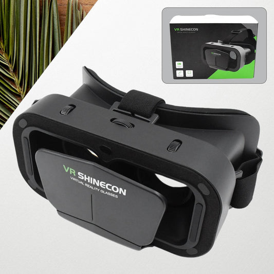 3d VR Headset Compatible with iPhone & Android Virtual Reality VR Goggles For 3D VR Movies Video Games (1 Pc) - infinityexculsivestore.com