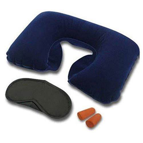 3in1 Air Travel Kit with Pillow, Ear Buds & Eye Mask - infinityexculsivestore.com