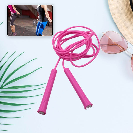 3m Plastic Adjustable Jump Rope: High-Speed Skipping, Crossfit, Fitness - infinityexculsivestore.com