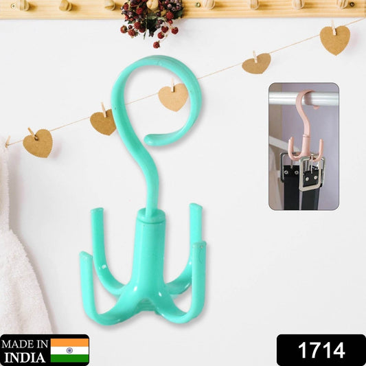 4-Claw Multi-Function 360 Degree Rotatable Purse Rack Handbag Hanger Hook - infinityexculsivestore.com