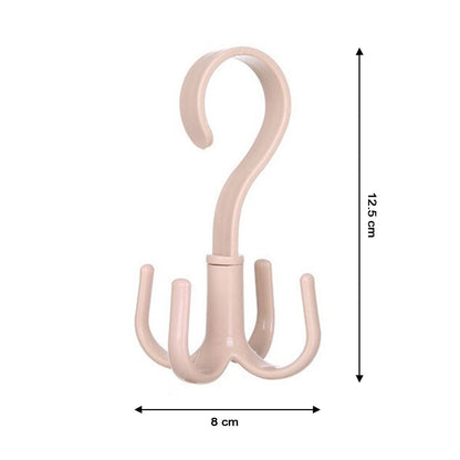 4-Claw Multi-Function 360 Degree Rotatable Purse Rack Handbag Hanger Hook - infinityexculsivestore.com