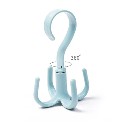 4-Claw Multi-Function 360 Degree Rotatable Purse Rack Handbag Hanger Hook - infinityexculsivestore.com