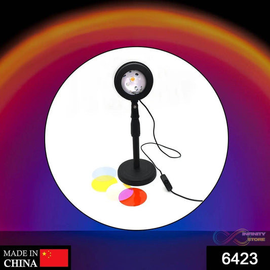 4 Colors Sunset Lamp, Sunset Projection Lamp LED Night Lights - infinityexculsivestore.com