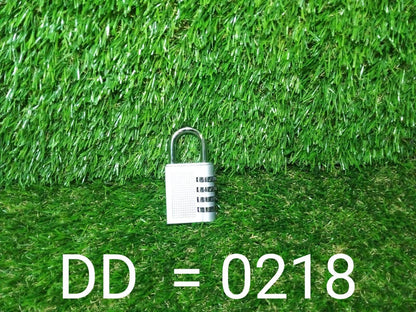 '-4 Digit Combination Padlock - infinityexculsivestore.com