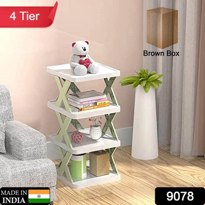 4 LAYER SHOES STAND, SHOE TOWER RACK SUIT FOR SMALL SPACES, CLOSET, SMALL ENTRYWAY, EASY ASSEMBLY AND STABLE IN STRUCTURE, CORNER STORAGE CABINET FOR SAVING SPACE - infinityexculsivestore.com