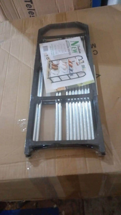 4 Layer Space‑saving Shoes Show Rack Folding Shoe Rack (1 Pc) - infinityexculsivestore.com