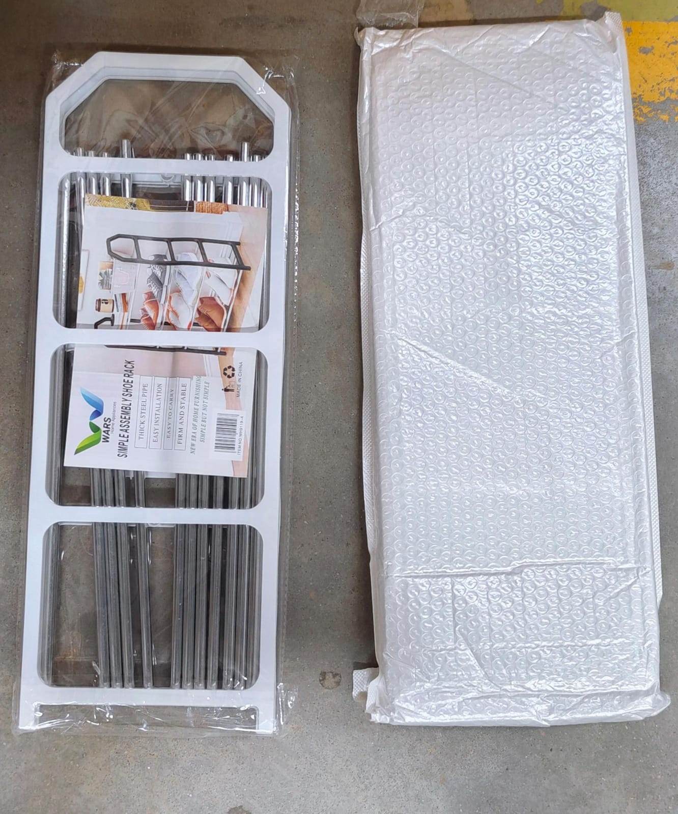 4 Layer Space‑saving Shoes Show Rack Folding Shoe Rack (1 Pc) - infinityexculsivestore.com