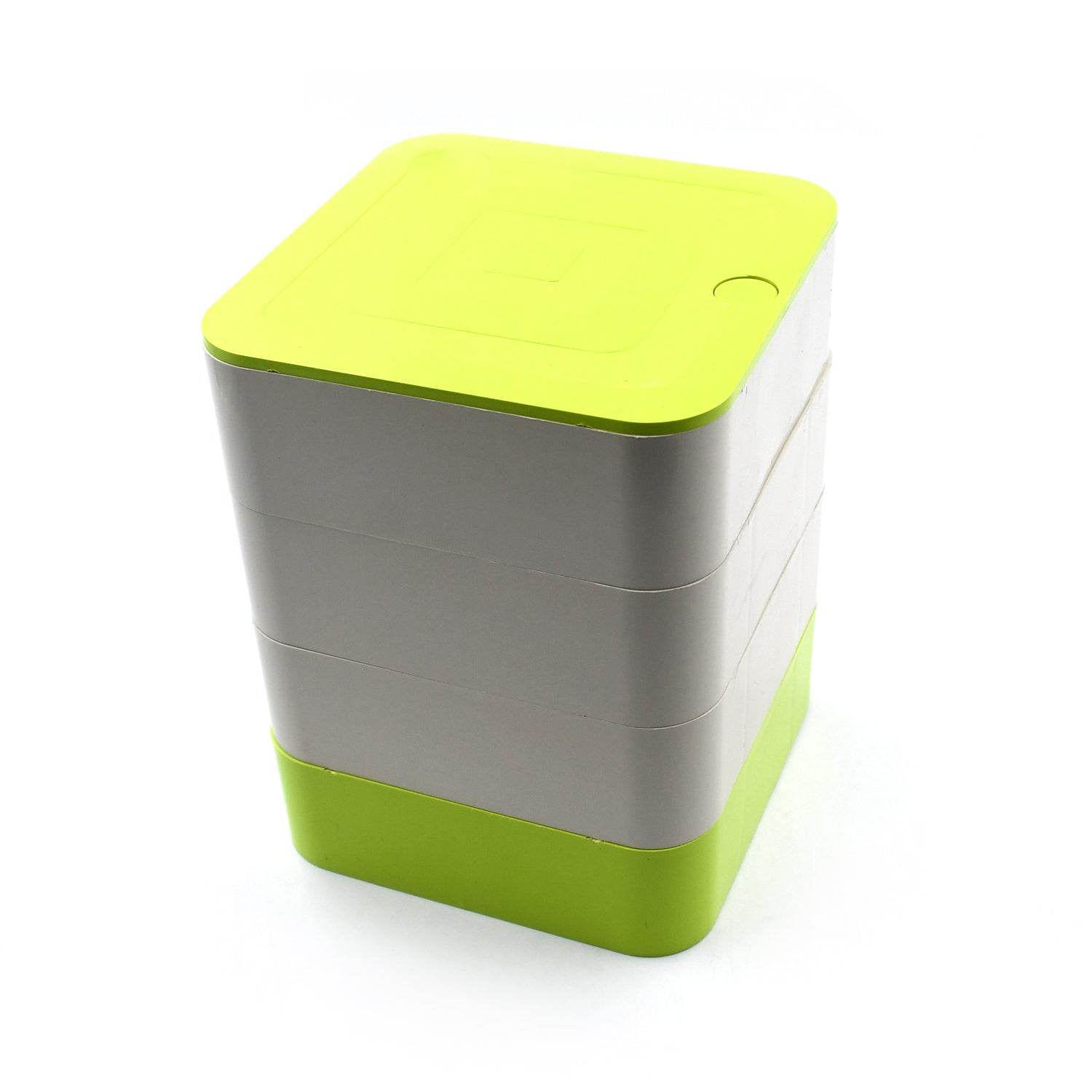 4 Layers Jewelry Box, 360 Degree Rotating Jewelry Box, Jewelry and Earring Organizer Box, Accessory Storage Box - infinityexculsivestore.com