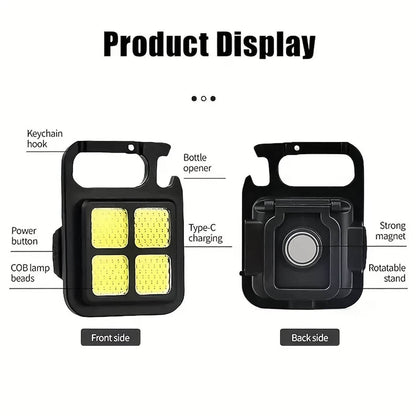4 Led Mini Keychain Light (1 Pc) - infinityexculsivestore.com