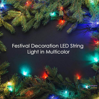 4 Meter Festival Decoration LED String Light in Multicolor - infinityexculsivestore.com