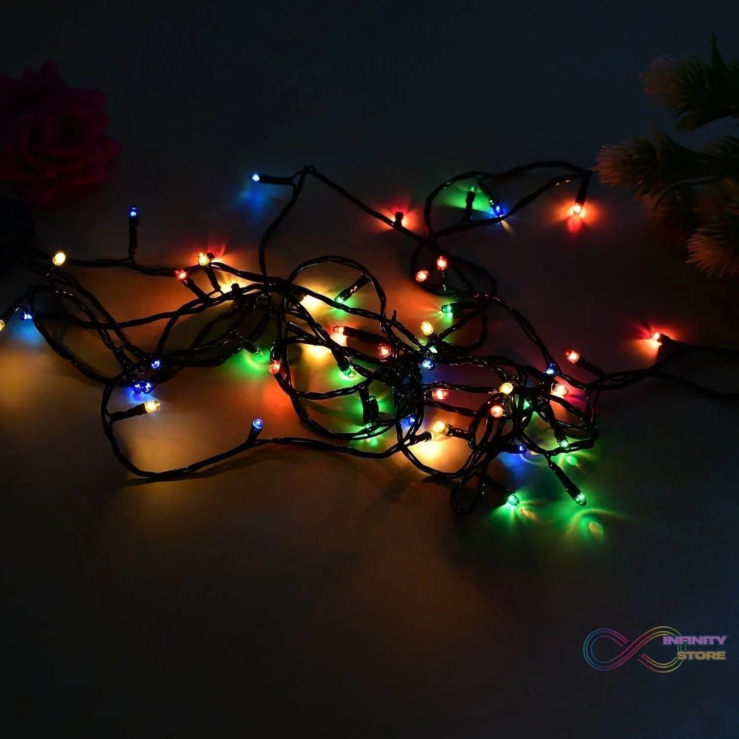 4 Meter Festival Decoration LED String Light in Multicolor - infinityexculsivestore.com