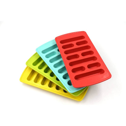 4 Pc Fancy Ice Tray used widely in all kinds of household places while making ices and all purposes. - infinityexculsivestore.com