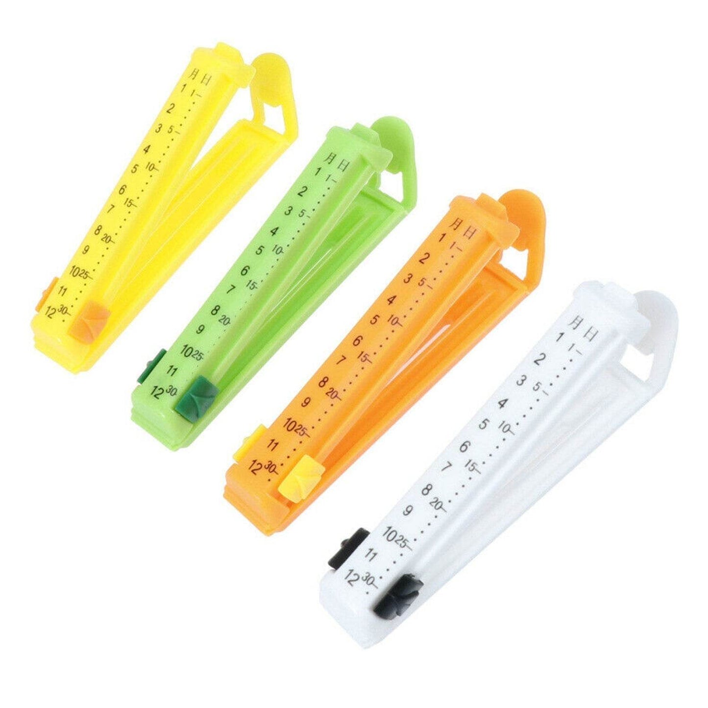 4 Pc Food Sealing Clip used for sealing of packed food stuffs and items to prevent them from contamination. - infinityexculsivestore.com