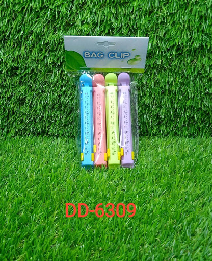 4 Pc Food Sealing Clip used for sealing of packed food stuffs and items to prevent them from contamination. - infinityexculsivestore.com