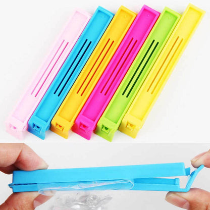 4 Pc Food Sealing Clip used in all kinds of places including household and official, especially for sealing packed food and stuff. - infinityexculsivestore.com