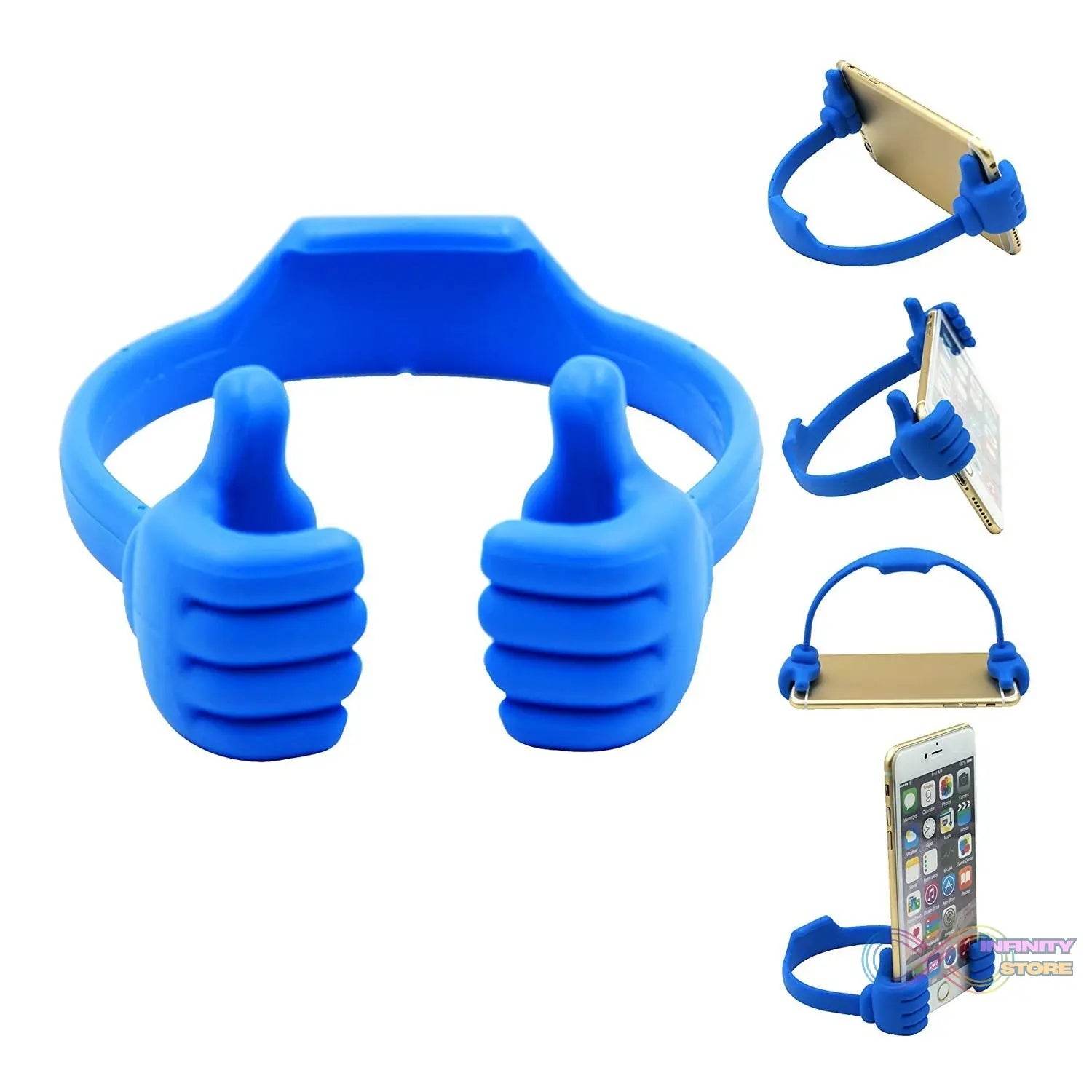 4 Pc Hand Shape Mobile Stand used in all kinds of places including household and offices as a mobile supporting stand. - infinityexculsivestore.com