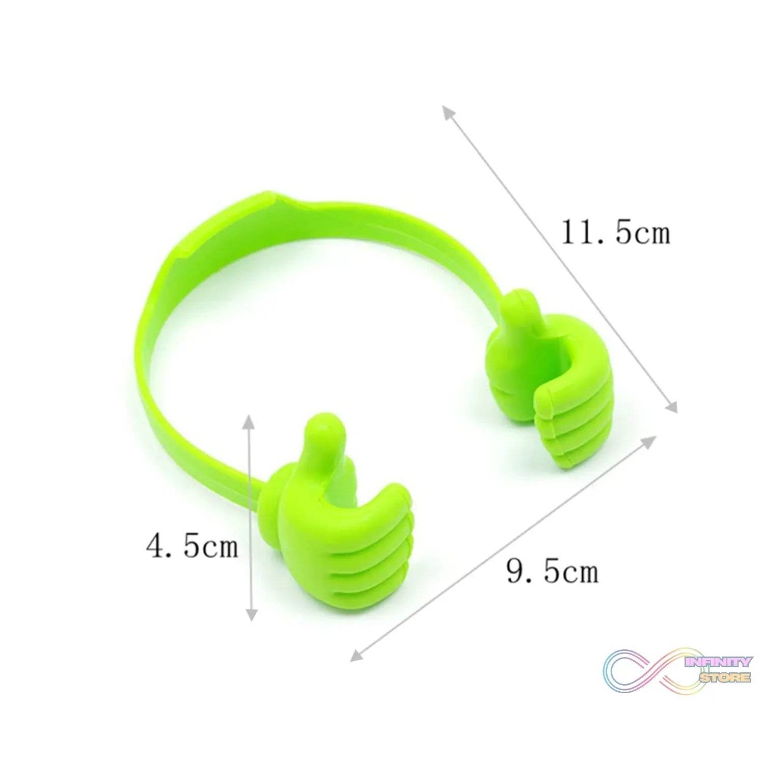 4 Pc Hand Shape Mobile Stand used in all kinds of places including household and offices as a mobile supporting stand. - infinityexculsivestore.com