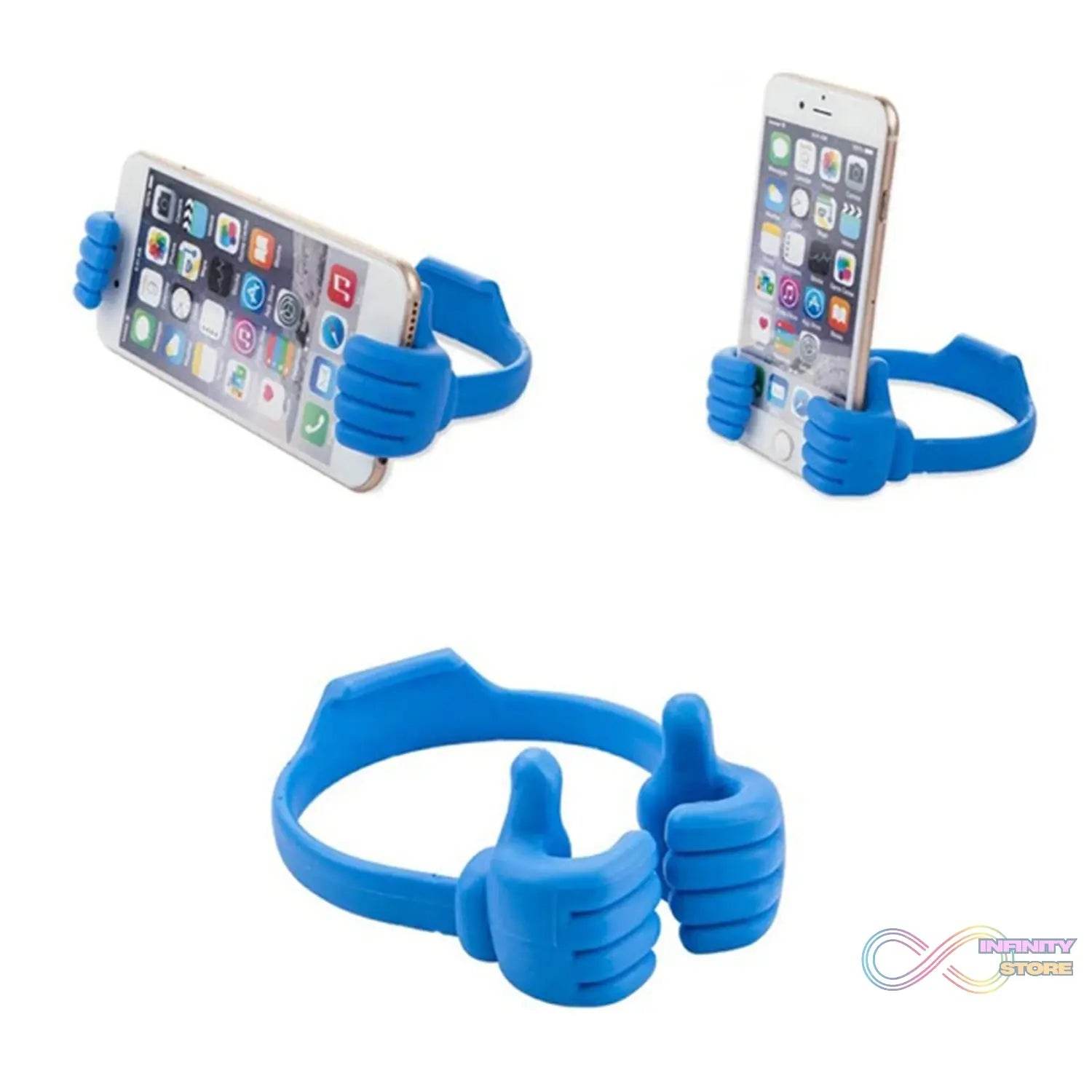 4 Pc Hand Shape Mobile Stand used in all kinds of places including household and offices as a mobile supporting stand. - infinityexculsivestore.com