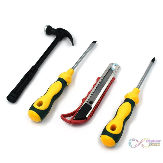 4 Pc Helper Tool Set used while doing plumbing and electrician repairment in all kinds of places like household and official departments etc. - infinityexculsivestore.com