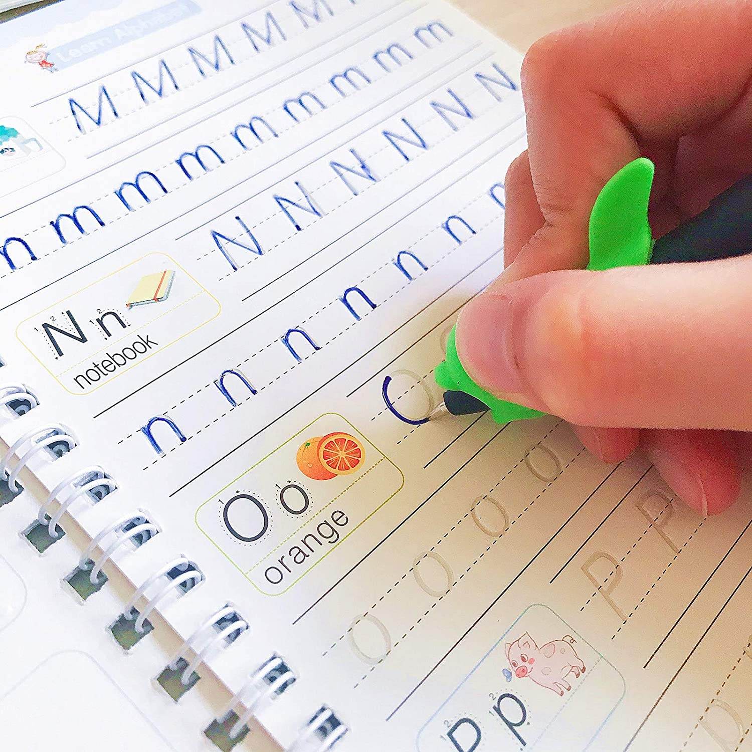 4 Pc Magic Copybook widely used by kids, children’s and even adults also to write down important things over it while emergencies etc. - infinityexculsivestore.com