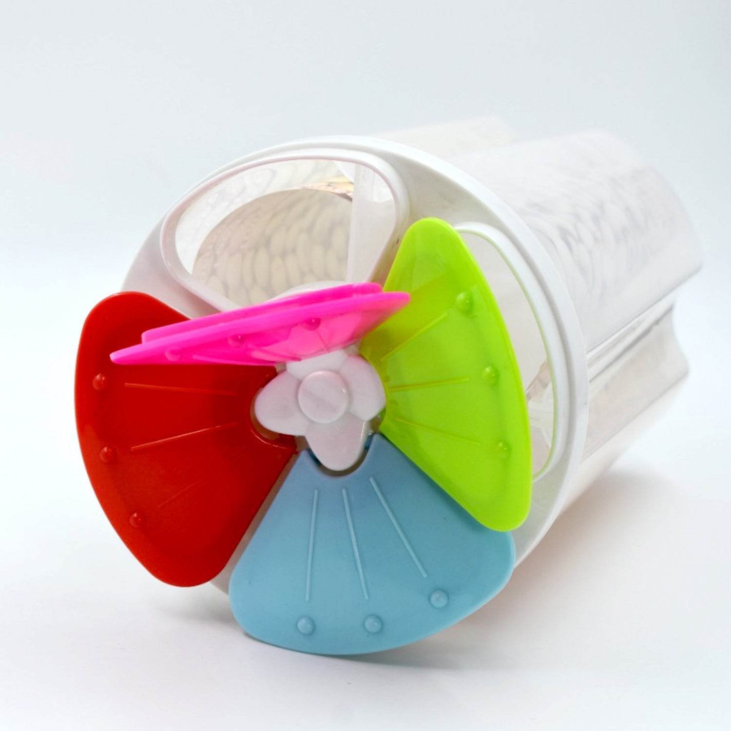 4 Section Storage containers airtight Transparent Food Plastic Storage Container - infinityexculsivestore.com