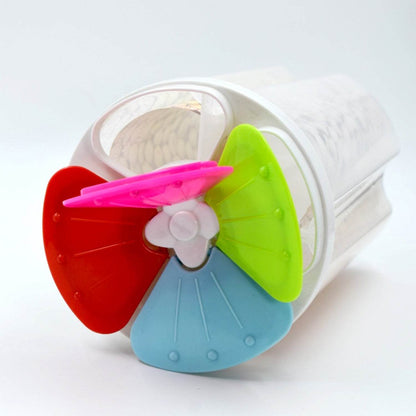 4 Section Storage containers airtight Transparent Food Plastic Storage Container - infinityexculsivestore.com