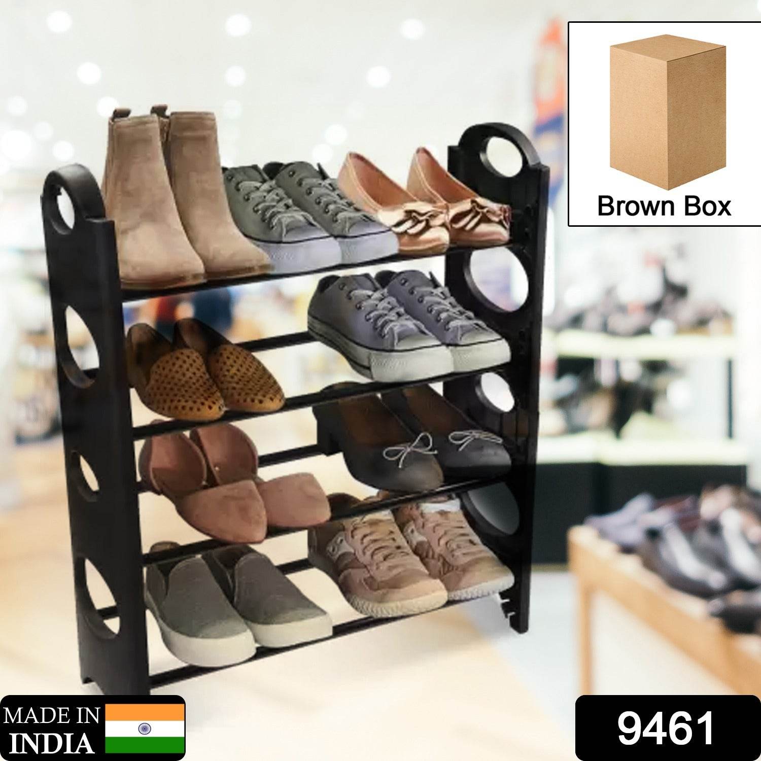 4 Shelves Shoe Rack - infinityexculsivestore.com