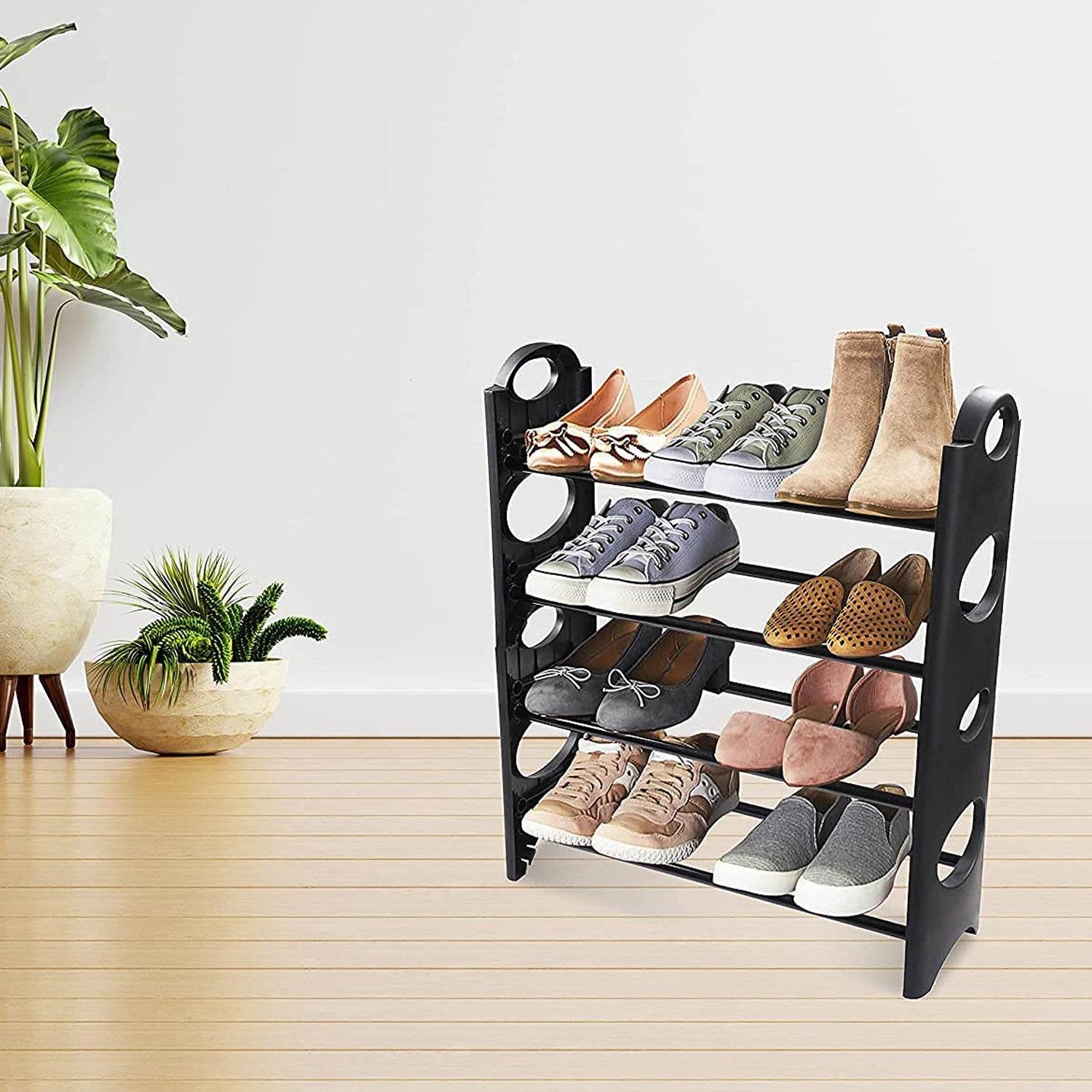 4 Shelves Shoe Rack - infinityexculsivestore.com