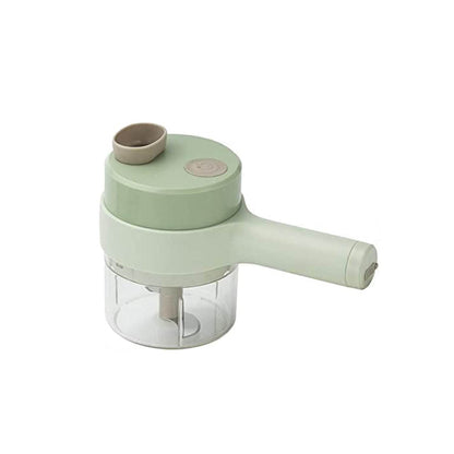 4 in 1 Electric Handheld Cooking Hammer Vegetable Cutter Set Electric Food Chopper Multifunction Vegetable Fruit Slicer - infinityexculsivestore.com