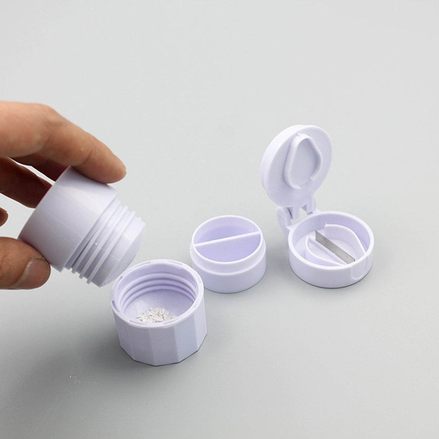 4-in-1 Medicine Cutter, Crusher, Storage Box for Pills - infinityexculsivestore.com