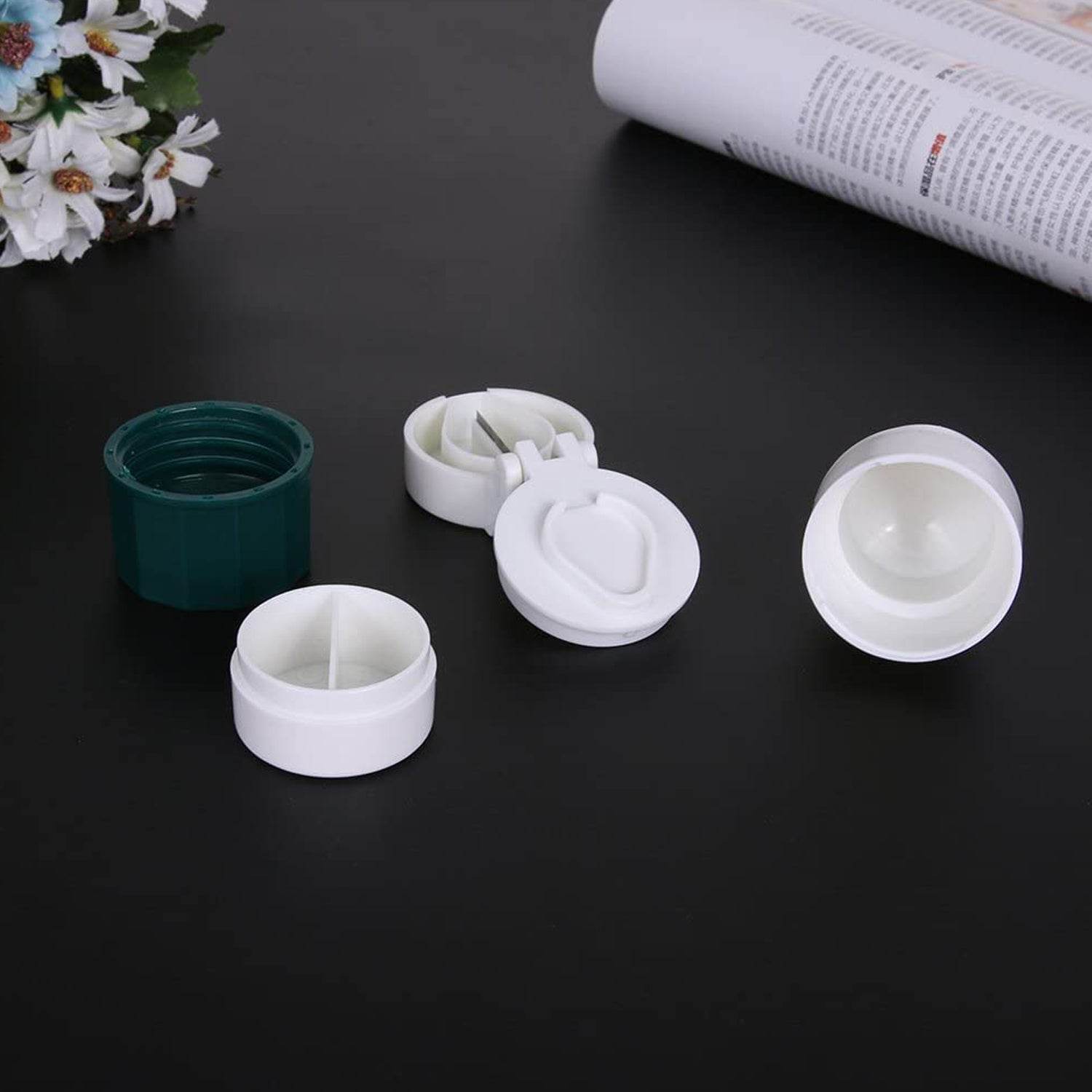 4-in-1 Medicine Cutter, Crusher, Storage Box for Pills - infinityexculsivestore.com