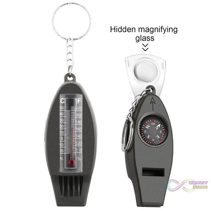 4 in 1 Multifunctional Emergency Survival Whistle (1 Pc) - infinityexculsivestore.com