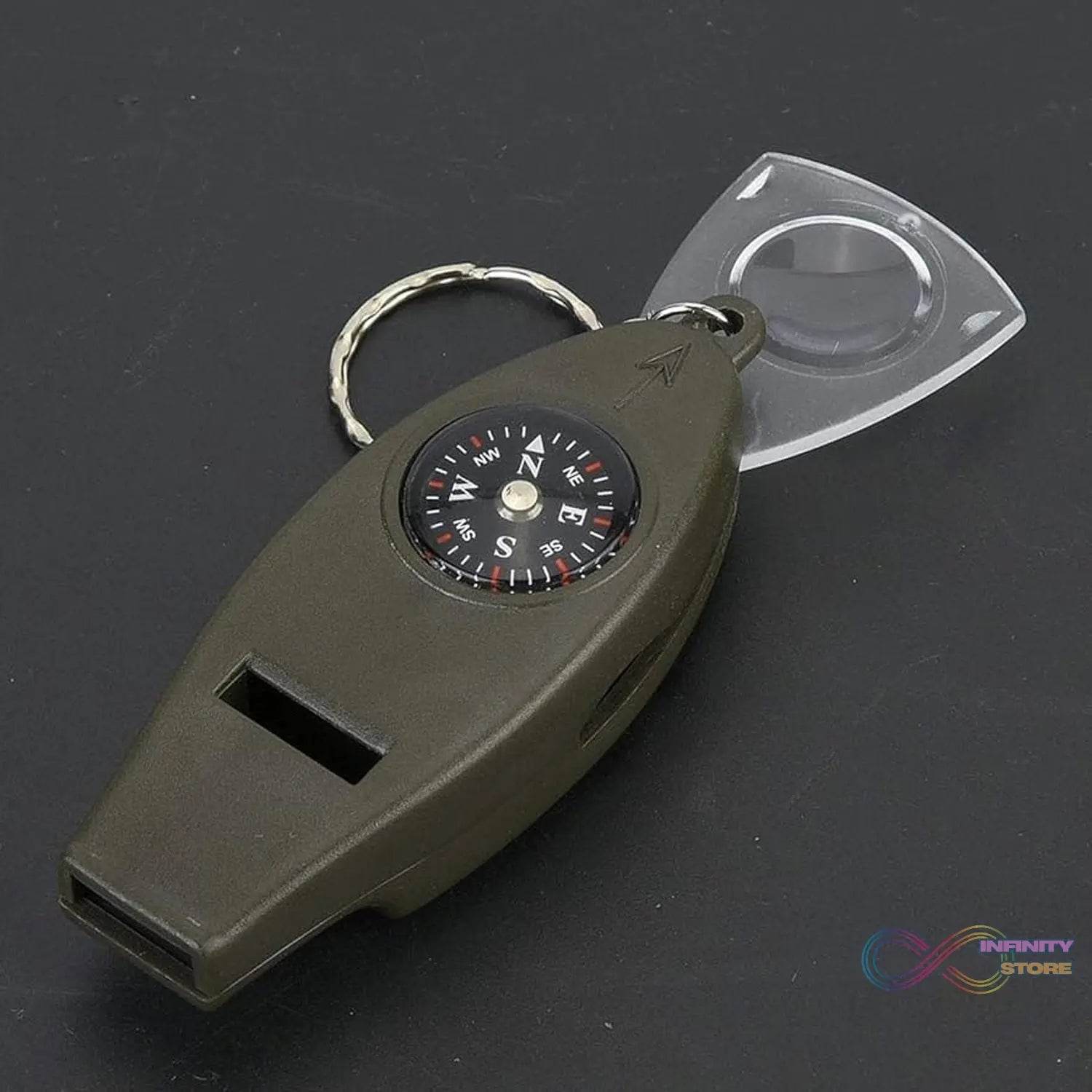 4 in 1 Multifunctional Emergency Survival Whistle (1 Pc) - infinityexculsivestore.com
