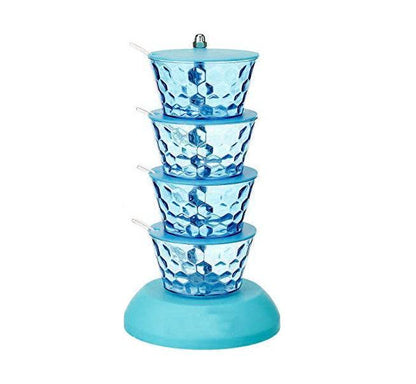 4 in 1 Multipurpose 360 Degree Rotating Pickle Rack Container for Kitchen - infinityexculsivestore.com