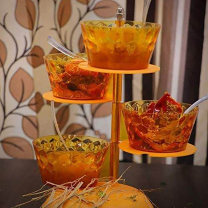 4 in 1 Multipurpose 360 Degree Rotating Pickle Rack Container for Kitchen - infinityexculsivestore.com