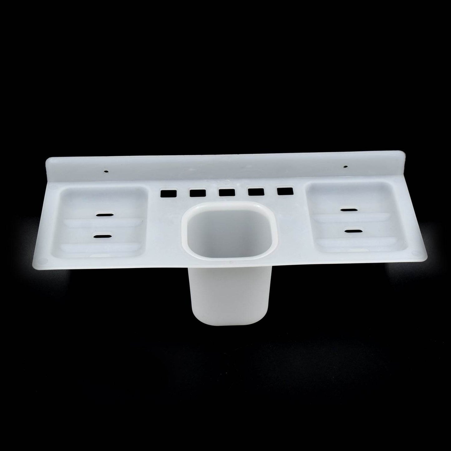 4 in 1 Plastic Soap Dish and plastic soap dish tray used in bathroom and kitchen purposes. - infinityexculsivestore.com