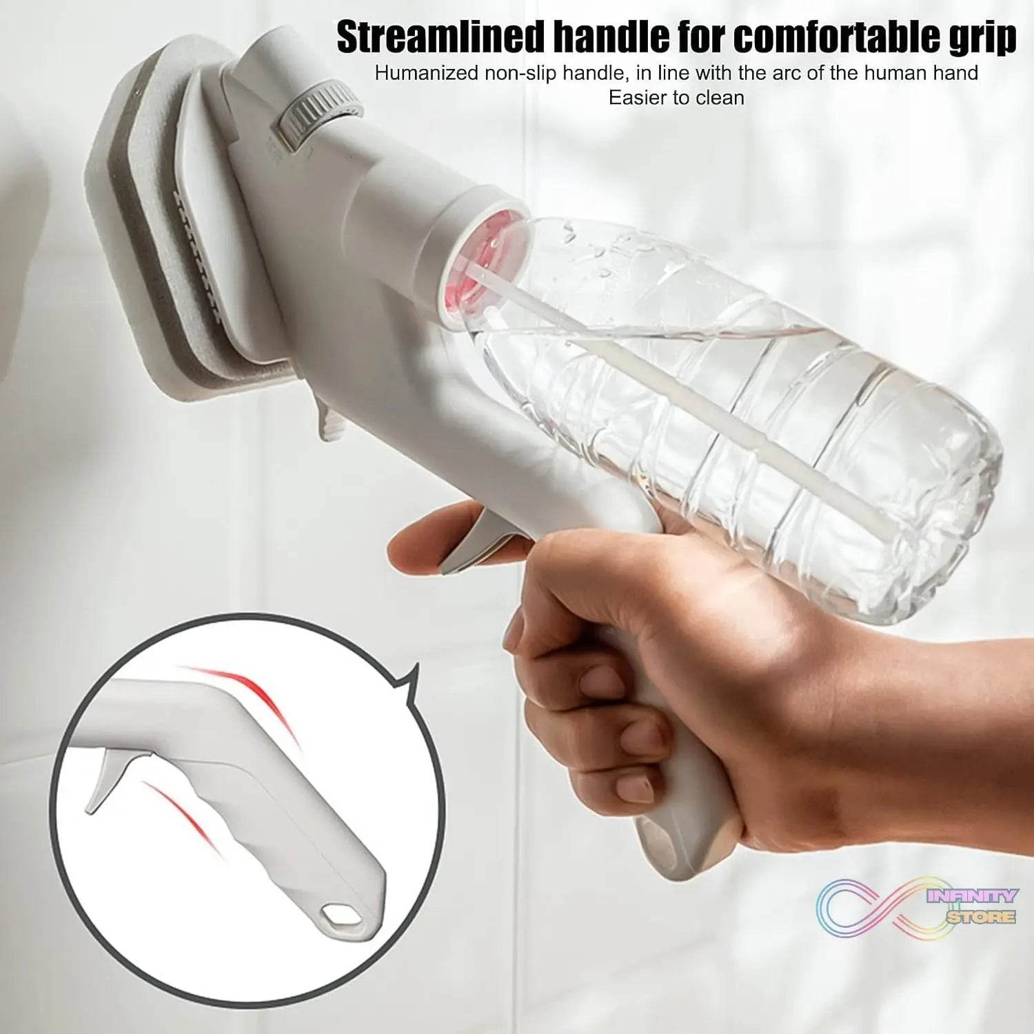 4 in 1 Scrub Brushes for Cleaning 4 Types of Brush Head Replacements (1 Set) - infinityexculsivestore.com