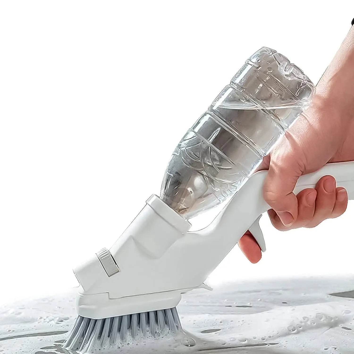 4 in 1 Scrub Brushes for Cleaning 4 Types of Brush Head Replacements (1 Set) - infinityexculsivestore.com