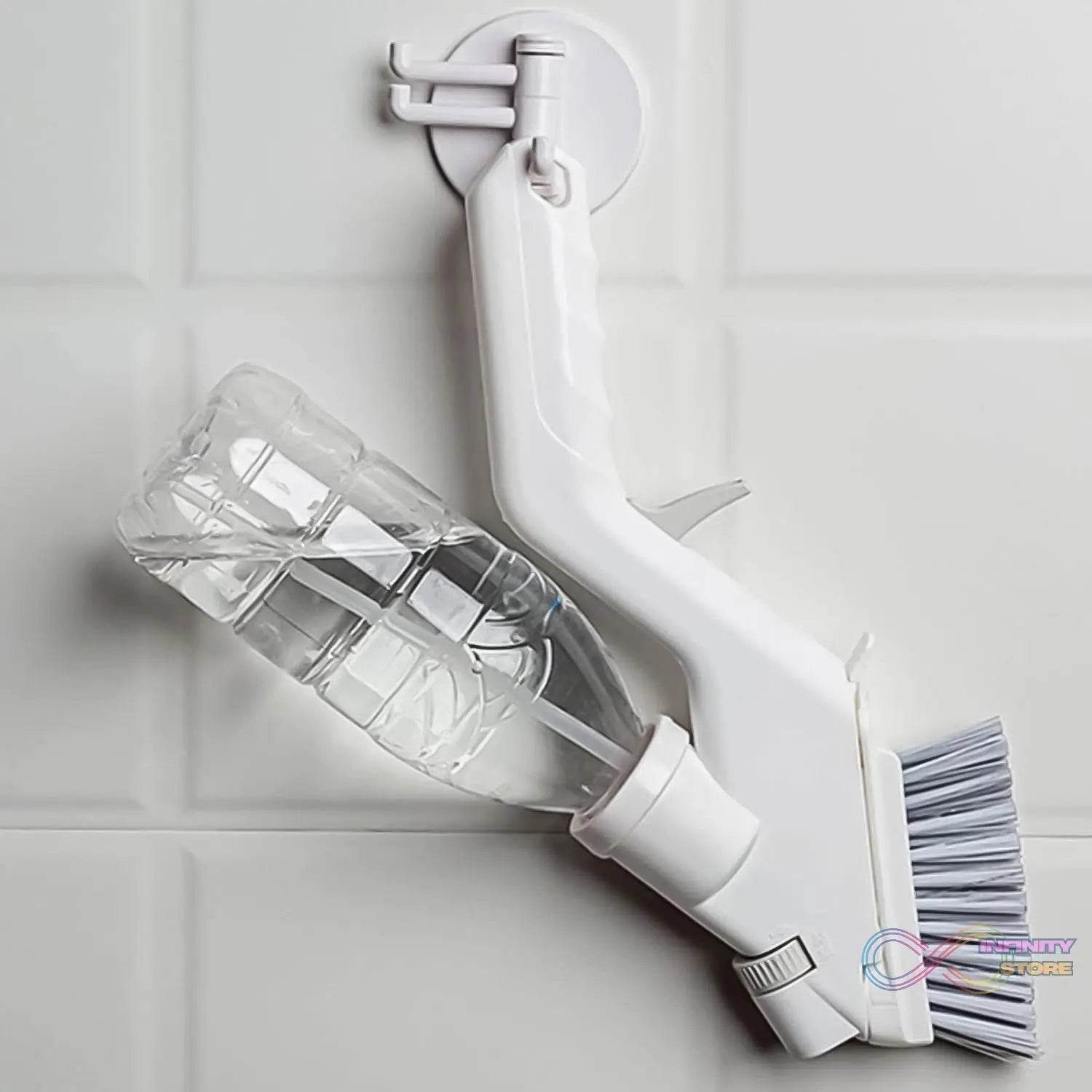 4 in 1 Scrub Brushes for Cleaning 4 Types of Brush Head Replacements (1 Set) - infinityexculsivestore.com