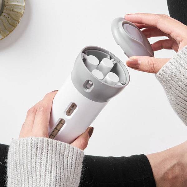 4 in 1 Travel Dispenser Bottle Set Travel Refillable Cosmetic Containers Set - infinityexculsivestore.com