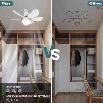 40W LED Ceiling Fan Remote Control - infinityexculsivestore.com