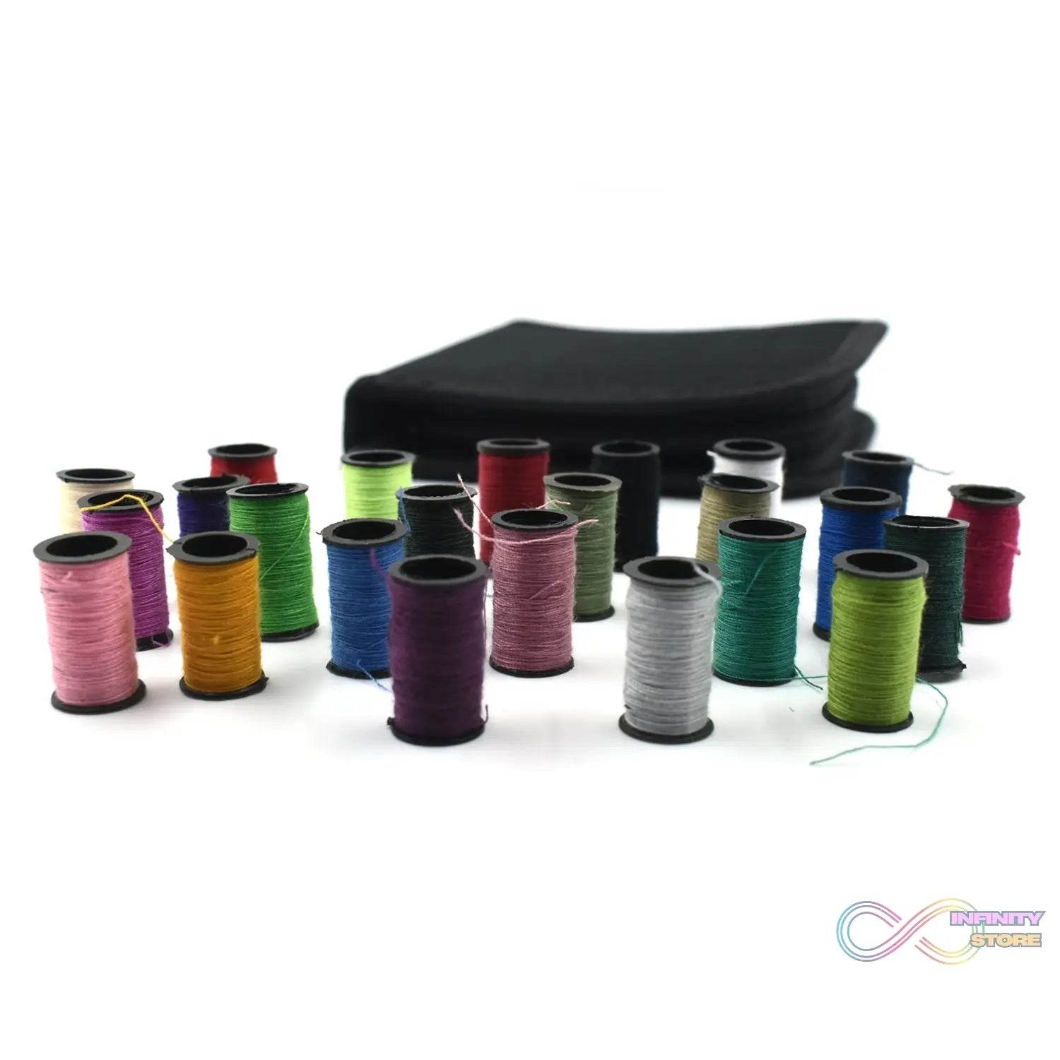 48 Pc Purse Sewing Set used for sewing of clothes and fabrics including all home purposes. - infinityexculsivestore.com